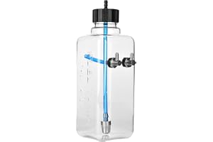 DEWIN Bränsletank, RC flygplan modelltillbehör för fjärrkontroll transparent plast oljetank för RC-flygplan (kapacitet: 410 ml)