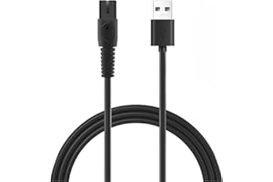 SOPSTUO One Blade Charger for Philips 5V Shaver USB Charging Cable Replacement Philips MG5910 MG9520 MG7950 X5005 X5006 QP1924 QP2724 QP2834 BT3238