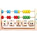 Education Toy,Fortan Children Baby Kids Learning Developmental Versatile Flap Abacus Wooden Toys