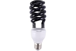 Caoruiy E27 40W UV Ultraviolet Fluorescent Blacklight CFL Light Bulb Lamp 220V Shape:Spiral Wattage Voltage:40W 220V