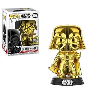 Funko Pop Darth Vader Dorado-Cromado (Star Wars 157) - Imagen 3
