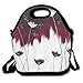 Produktbild fengxutongxue Lunch Tote Floral Lunch Boxes Lunch Bags Handbag Food Storage Fits for School Travel Work Outdoor