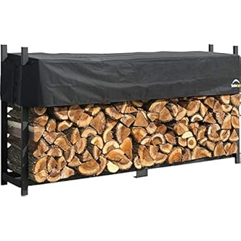 ShelterLogic Kaminholzregal, Kaminholzhalter, Aufbewahrungsregal mit