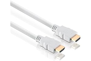 conecto Kabel HDMI HIGH Speed z Ethernet (pozłacane wtyczki, Full HD 1080p, 3D) 1,5 m biały