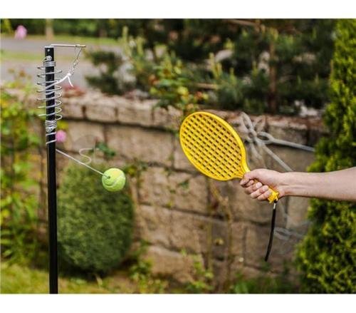 Hillington 2 PLAYER BALL GAME ROTOR SPIN SET TENNIS KIDS BALL GARDEN OUTDOOR FUN