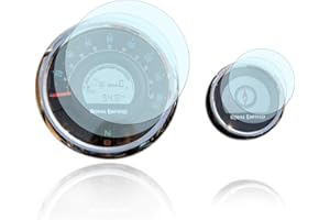 MOTO SCREENIES Tachoschutzfolie Displayschutzfolie passend für Royal Enfield Meteor Stellar 2021+ 1x Ultra Clear / 1x Anti Glare