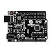 Produktbild SainSmart UNO R3 Board schwarz mit SMD ATmega328P für Arduino UNO MEGA R3 Mega2560 Duemilanove Nano Robot 2013 Version