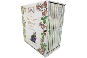 Brambly Hedge Collection Jill Barklem Paquete de 8 libros (Historia de otoño, Historia de primavera, Historia de verano, Historia de invierno, Los bebés de Poppy, Historia del mar, Las colinas altas,