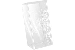 Colcolo Cubierta Transparente para Carrito de Panadería con Cremalleras, PVC 70x58x153cm