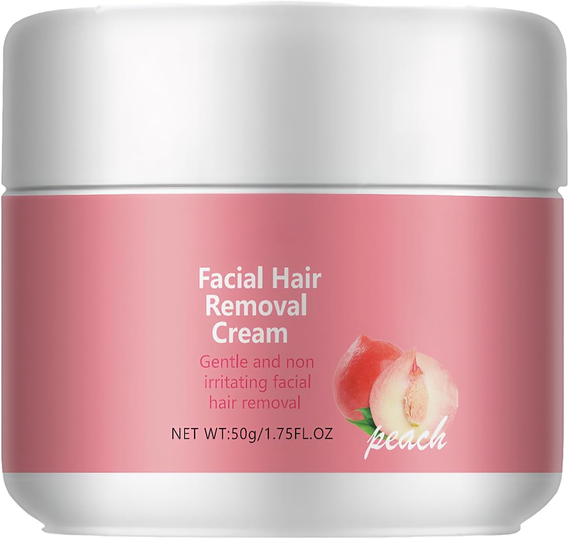 Crema Depilatoria Facial Mujer 50g Crema Depilatoria del Labio Superior Depilación Suave Sin Irritación Adecuado para Labio Superior, Mejillas, Mentón y Manos