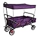 Produktbild Crotec Kinderwagen mit Sonnendach, lila, 131,4 x 59,7 x 108,5 cm, CT-500