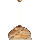 Pentagone Handmade Eskitme Avize | Vintage & Modern Tasarım | 30&times;60 cm | 20&ndash;34 cm Ayarlanabilir Y&uuml;kseklik | E27 Duy Uyumlu | 