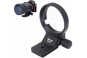 DUOMIANSHOU Objektivmanschetten-Stativ-Halterungsring, kompatibel mit Sigma 14 mm f/1.8 DG HSM Art, 20 mm f/1.4 DG HSM Art, 24 mm f/1.4 DG HSM Art, 28 mm f/1.4 DG HSM Art (E-Mount), Unterseite ist Arca-Swiss Fit