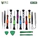 Produktbild BEST TOOL - BST-2408 - Universal Feinmechaniker Schraubendreher Set magnetisch mit Pinzette / Repair Tool Kit - für Smartphone- / Tab- / Camera- / Laptop- / Uhren- / Computer-Reperatur 16 Teile