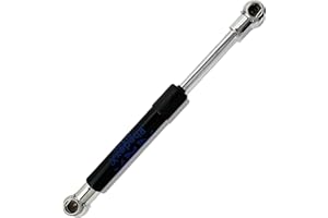 Sprężyna gazowa zamiennik do Stabilus Lift-O-Mat 6444IK 0050N, RhedexX® RA2468 0050N amortyzator gazowy M6 patelnia kulowa sprężyna gazowa patelnia kątowa długość - 196 mm, skok - 60 mm, siła - 50N