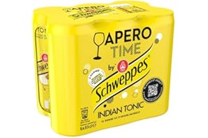 BOISSONS SCHWEPPES - Indian Tonic Boite Slim 6X33Cl - L'unité