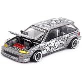 Mini GT 1/64 &Ouml;l&ccedil;ekli KaidoHouse Honda Civic (EF) Kaido Manga V1 KHMG260 Model Ara&ccedil;