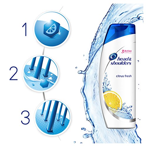 Head & Shoulders Citrus Fresh Anti-Schuppen Shampoo, 6er Pack (6 x 500 ml) - 3