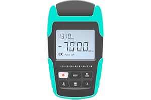 ALLGRIIT TM530 4 in 1 optischer Leistungsmesser mit VFL RJ45 LED-Licht Optical Power Meter lwl Optisches Leistungsmessgerät mit visueller Fehlersuche Stromversorgung über wiederaufladbaren Akku