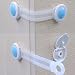 Produktbild Seguryy Türsicherung / Schubladensicherung für Schrank / Kleiderschrank, Kunststoff, für mehr Sicherheit, für Kleinkinder / Babys, 16 cm, 1 Stück