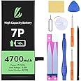 LL TRADER Battery for iPhone 7 Plus, 4700 mAh High Capacity for iPhone 7 Plus Model A1784, A1785, A1661 0 Cycle 2022 New Version with Tool Kits