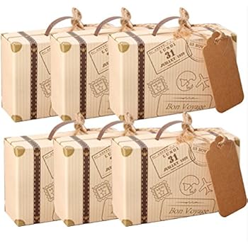50pz Cubo Scatola Portaconfetti Porta dolcetti Carta Kraft Elegante