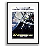 2001 space odyssey poster original Materiales de calidad, papel semibrillante de alto grado, tintas de pigmento sin decoloración
