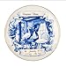 Delft Style Personalised Baby Birth Plate, Baby Name Plates