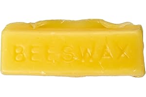 LiveMoor (5 Bars) 100% Hand Poured Beeswax - 30g each - Premium Quality, Cosmetic Grade, Triple Filtered Bees Wax