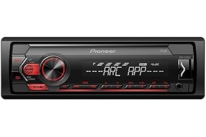 ‎PIONEER Pioneer MVH-S120UB Radio, Czarny, 4 x 50 W