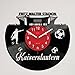 Produktbild Gravinci Schallplatten-Wanduhr Kaiserslautern Fan