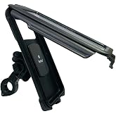 BOBO BM10H PRO Plus Handlebar Mount with PRO Plus Vibration Damper, Fully Waterproof Bike/Motorcycle/Scooter Mobile Phone Hol