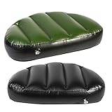 Portátil: la almohada inflable está hecha de material de PVC de alta calidad, que es duradero y ligero de llevar.