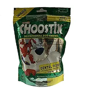 Choostix Dental Plus Dog Treat, 450 g (Pack of 2)