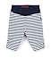 Sigikid Baby Girls Leggin, Capri, Baby 153510 Striped Trousers, Blue (Ensign Blue 263), 92