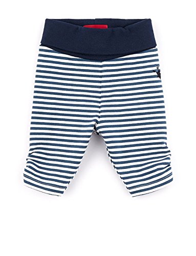 Sigikid Baby Girls Leggin, Capri, Baby 153510 Striped Trousers, Blue (Ensign Blue 263), 92