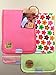 Reversible Burp Cloth, 2-Pack - Very soft and absorbent, handmade in Europe, Perfect Newborn Gift