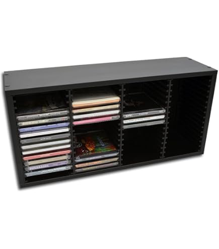 Houten CD DVD standaard plank Rasato XL