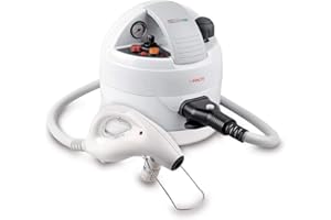 Polti Cimex Eradicator Nettoyeur Vapeur pour l'Extermination des Punaises de Lit, Sans Insecticide, Vapeur Sèche Saturée Surchauffée jusqu'à 180C°, 2250W, Acier inoxydable, Blanc