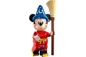 Blue Ocean Lego Mini figurines Disney 100 – Choisissez 1 des 18 figurines différentes 71038 (Mickey sorcier avec seau et serpillère), petite taille