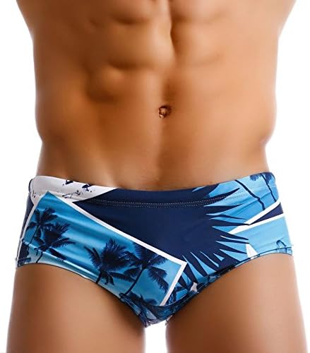 ZQ@QXHigh speed dry hot spring men code swim briefs,L