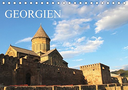 Georgien (Tischkalender 2018 DIN A5 quer): Ein Monatskalender mit farbenprächtigen Fotos aus Georgien (Querformat, 14 Seiten) (Monatskalender, 14 ... Orte) [Kalender] [Apr 08, 2017] Baur, Céline