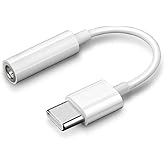 Wahbite Apple USB C - 3,5 mm Kulaklık Jakı, iPad Pro 2018/2019/2020 MacBook Pro i&ccedil;in, Tip C - Aux Kulaklık Dongle Pixel 4XL/3