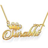 Gold Cursive Name in Heart 