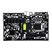 Price comparison product image Minzhi H81-BTC Motherboard 6CH Dual Channel Mining Motherboard SATA III 1600 MHz DDR3 LGA 1150 Port