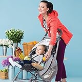 Skip Hop Grab und Go Kinderwagen Satteltasche, Heather Grey - 7