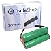 Produktbild Hochleistungs Li-Ion Akku-Zellen 10,8V / 2200mAh für Bosch PMF 10.8 LI, PSM 10.8 LI, PSR 10.8 Li-2, KEO, AGS 10.8, ASB 10.8, 2 607 336 863, 2 607 336 864 zum Selbsteinbau