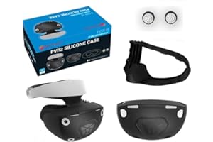 BeisDirect VR Silikon Schutzhülle VR Schale Schutzhülle für PS VR2 Helm Full Wrap Silikon Schutzhülle für PSVR2 Brille VR Headset Shell Cover für PSVR2 Zubehör