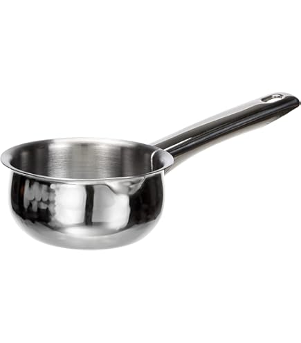 Petite Casserole Mini En Inox Avec Bec Verseur – Idéale Pour Beurre, Sauces Et Soupes