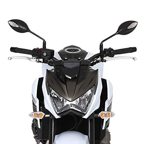 Motorrad Spiegel mit LED-Blinker Yamaha MT-125 14-16 (Paar) schwarz - 